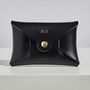 Personalised Black Leather Card + Coin Purse, thumbnail 2 of 6