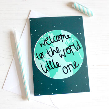 Welcome To The World New Baby Card, 4 of 4