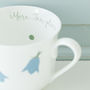 Bluebells Personalised China Breakfast Cup, thumbnail 3 of 3
