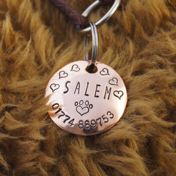 Copper Cat Name Tag, 4 of 6