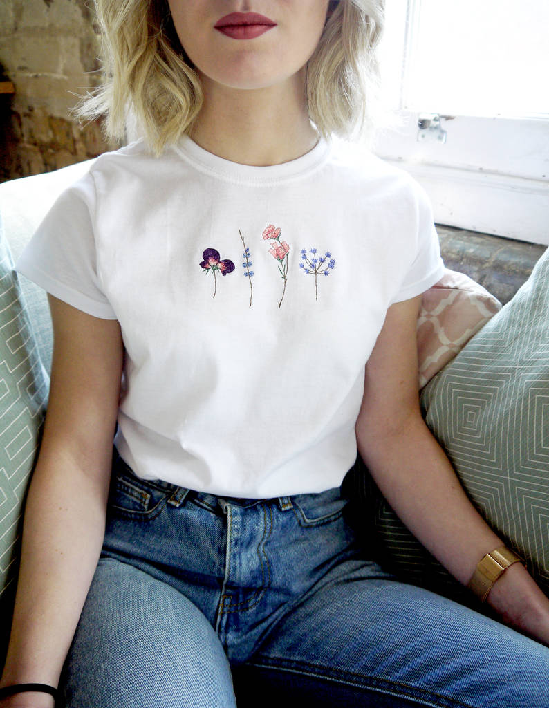 embroidered t shirts uk