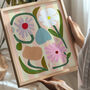 Dancing Flowers Print, thumbnail 2 of 2