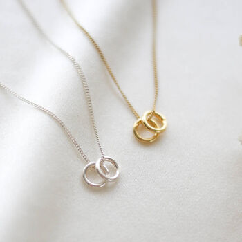 Tiny Ring Charm, Add To Your Necklace, 4 of 5