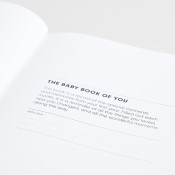 The Baby Book Of You: Record Of Your First Year Red, 2 of 12