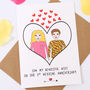 Personalised Anniversary Or Valentines's Card, thumbnail 5 of 7