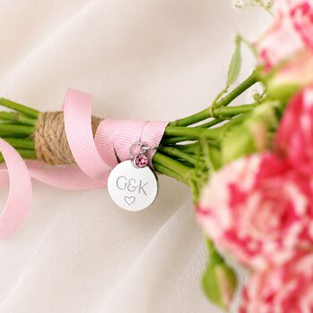 Personalised Wedding Bouquet Keepsake Charm, 3 of 10