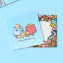Toast Birthday Card | Cute Greeting Cards, thumbnail 3 of 4