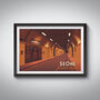 Se One Nightclub London Travel Poster Art Print, thumbnail 1 of 8