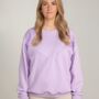 Women's Breastfeeding Lilac Sweatshirt, thumbnail 4 of 4