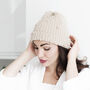 Pearl Embellished Knit Hat, thumbnail 1 of 5