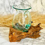 Molten Glass Serving Jug And Party Pitcher, thumbnail 8 of 10