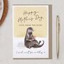 Otter, Happy Mother's Day Card, Love From The Bump, thumbnail 1 of 2