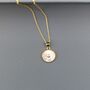 Mother Of Pearl Disc Necklace, thumbnail 2 of 6