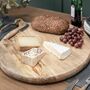 Mango Wood Round Serving Board, thumbnail 3 of 5