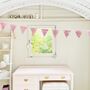 Pink Glitter Party Bunting, thumbnail 1 of 7