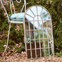 Melrose Distressed Arch Mirror, thumbnail 4 of 5