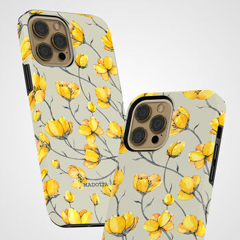 Yellow Garden Tough Case For iPhone, 3 of 4
