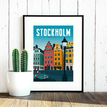Stockholm Art Print, 3 of 4