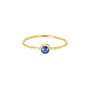 18ct Gold Blue Sapphire Ring, thumbnail 3 of 6