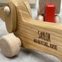 Personalised Wooden Toy Dog For Kids, thumbnail 3 of 4