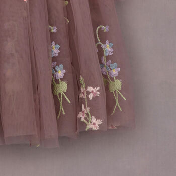 Enchanted Angel Fairy Flower Girl Dress Heather, 6 of 10