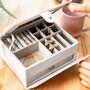 Personalised Star Sign Zodiac Large Jewellery Box, thumbnail 5 of 10