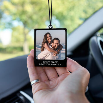 Personalised Car Ornament Gift Drive Safe, 8 of 8