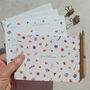 Pressed Wildflowers Ready To Write Invitations, thumbnail 2 of 8