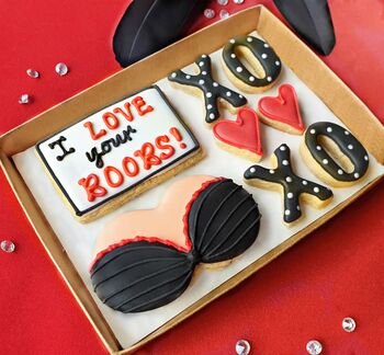 'I Love Your Boobs!' Valentines Letterbox Cookies, 3 of 5
