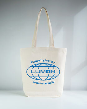 Severance Tote Bag Please Try To Enjoy Each Fact Equally, 2 of 3