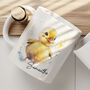 Personalised Name Painted Chick Office Gift Mug, thumbnail 1 of 4
