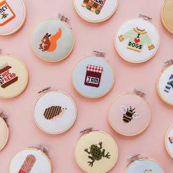 Kimchi Cross Stitch Kit, 4 of 4