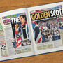 Andy Murray Personalised Tennis Gift Newspaper History Book, thumbnail 10 of 12