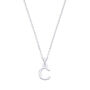 Personalised Initial Letter Sterling Silver Pendant Necklace, thumbnail 2 of 12