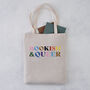 Bookish And Queer Tote Bag, thumbnail 1 of 2