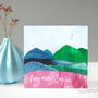 Mother's Day Mountains Card, thumbnail 6 of 8