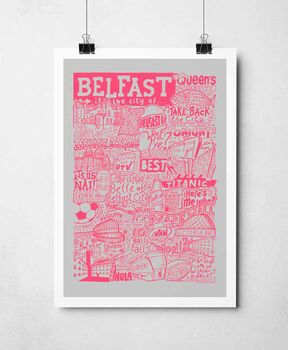 Belfast Landmarks Print, 6 of 10