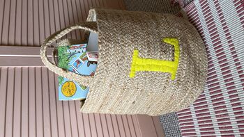 Alphabet Hand Made Basket Bags, 6 of 6