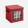 Decorations Storage Box Bag With 64 Modular Slots, thumbnail 12 of 12