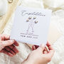 Personalised Wedding Anniversary Champagne Card, thumbnail 1 of 2
