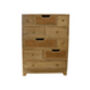 Natural Rattan And Mango 10 Drawer Chest Of Drawers, thumbnail 1 of 5