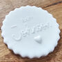 Personalised Baby Shower Debosser Cookie Stamp Cake Toppers, thumbnail 6 of 6