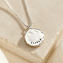 Personalised Birthstone Celestial Disc Necklace, thumbnail 7 of 10