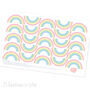 Fabric Rainbow Walls Stickers, thumbnail 4 of 4