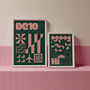 Dc10 Ibiza Club Print | Poster | Wall Art | Geometric | Dj |Clubbing | Patterned | Bauhaus | Print | House Music, thumbnail 8 of 10