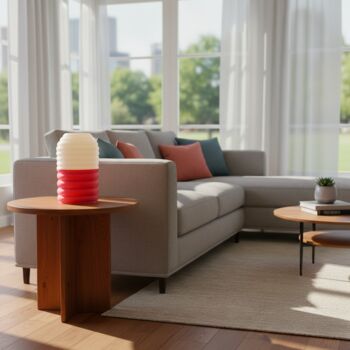 Beehive Table Lamp | Modern Ribbed Desk Light, 12 of 12