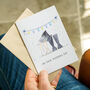 Personalised Foil Welly Boot Wedding Print, thumbnail 8 of 8
