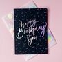 Happy Birthday To You Card With Confetti Envelope, thumbnail 1 of 5
