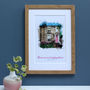 Personalised Watercolour New Home Framed Print, thumbnail 12 of 12