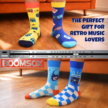 United Oddsocks Boomsox Men's Gift Box Set, 4 of 8